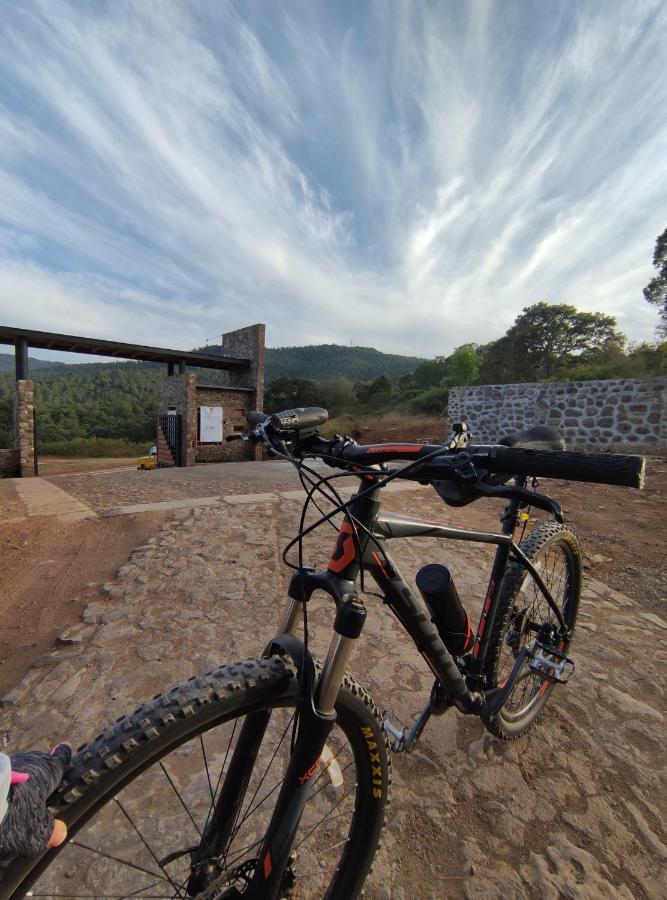 Cabanas San Marcos Mazamitla Bagian luar foto
