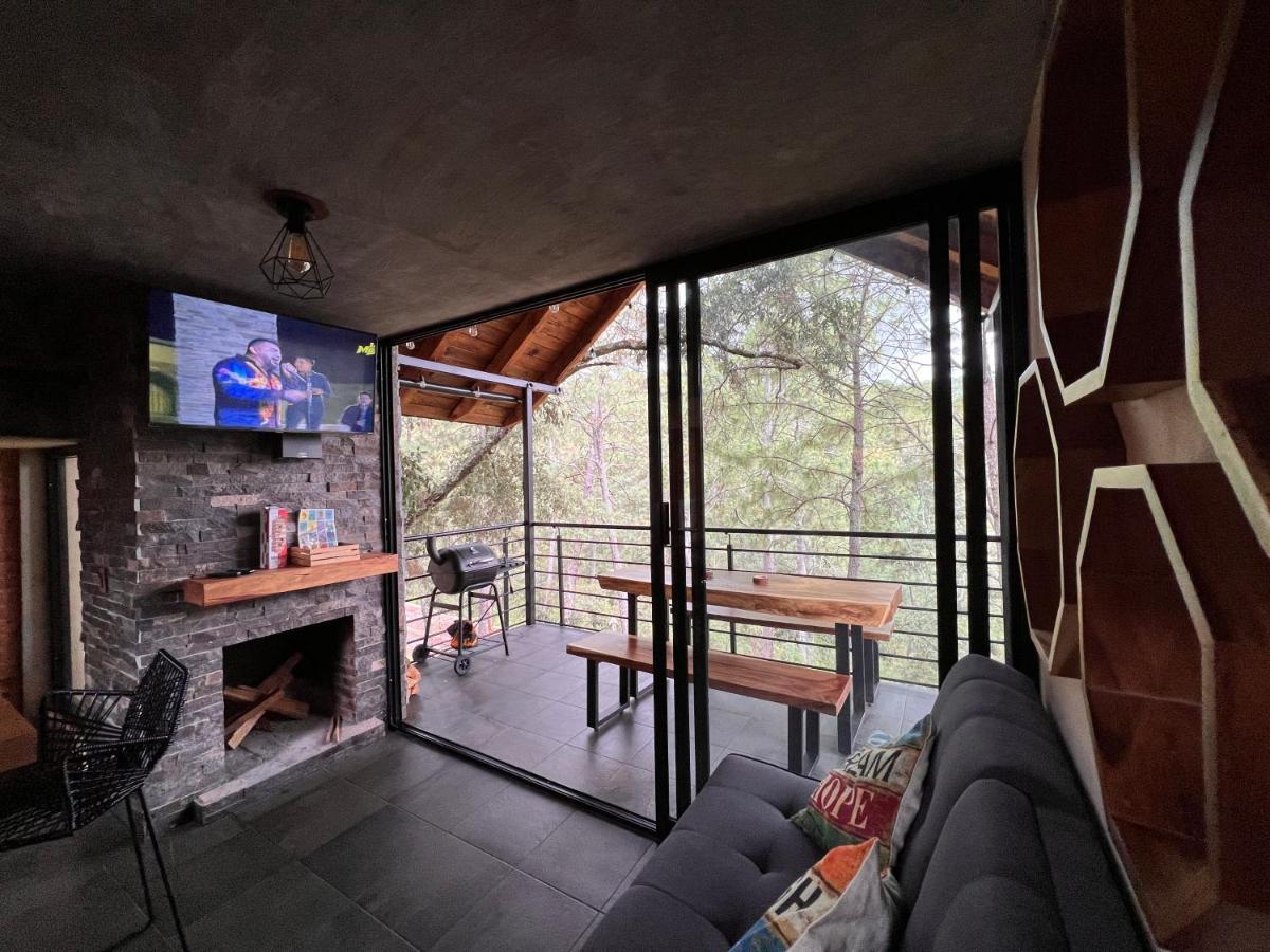 Cabanas San Marcos Mazamitla Bagian luar foto