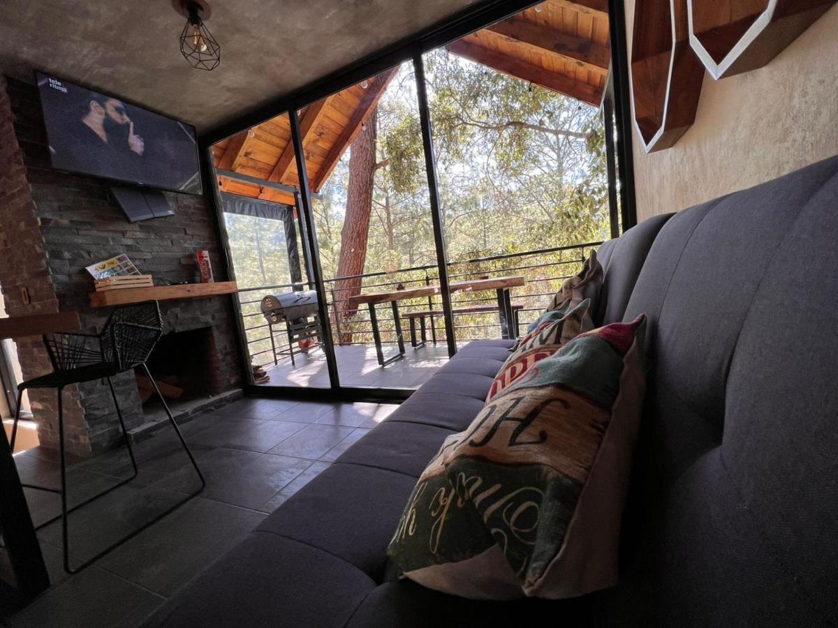 Cabanas San Marcos Mazamitla Bagian luar foto