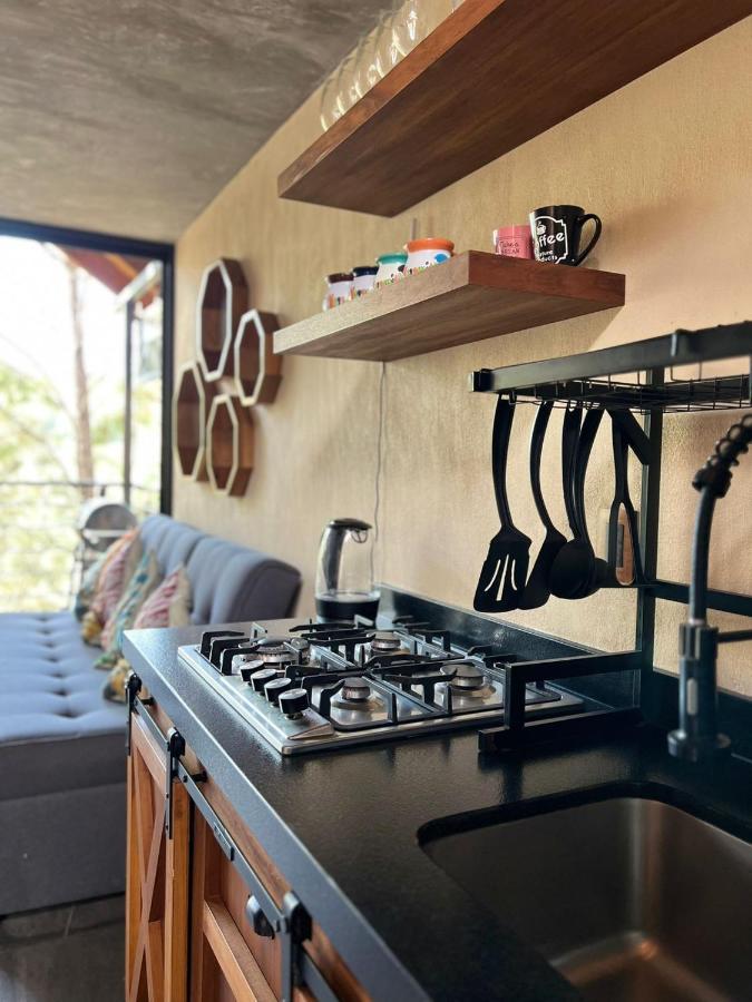 Cabanas San Marcos Mazamitla Bagian luar foto